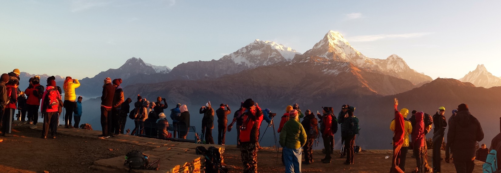 View from Poonhill 3210 M