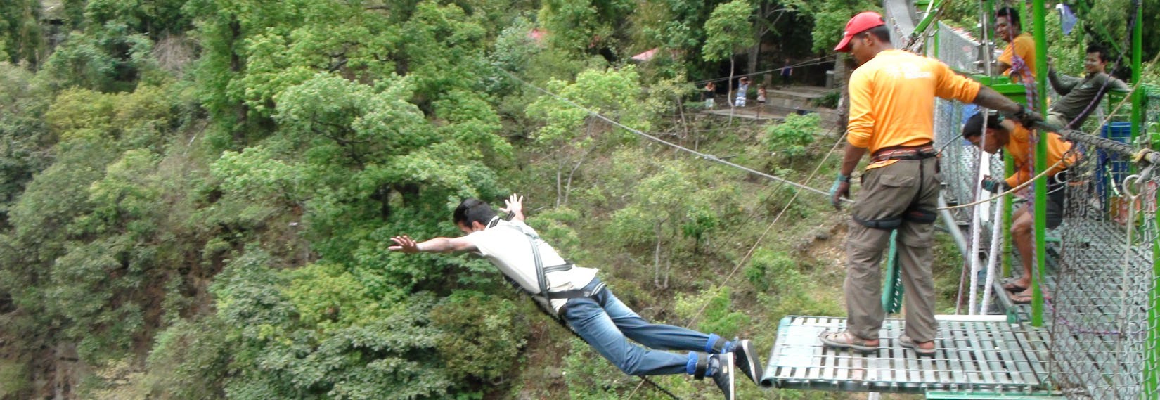 Bungee Jumping in Nepal 