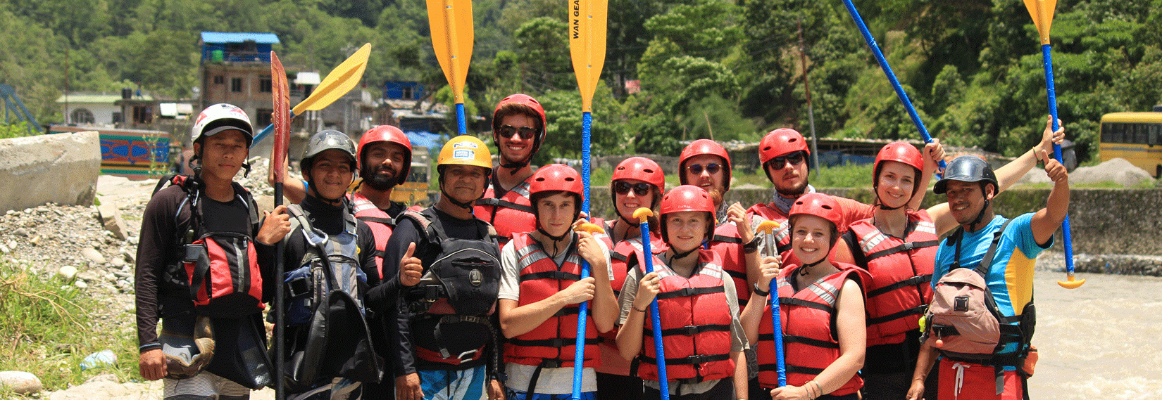 Rafting in Nepal 