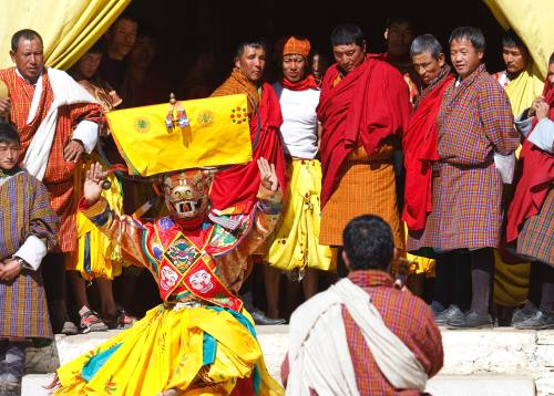 Festival In Bhutan 