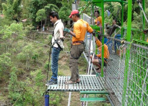 Bungy Jumping in Nepal